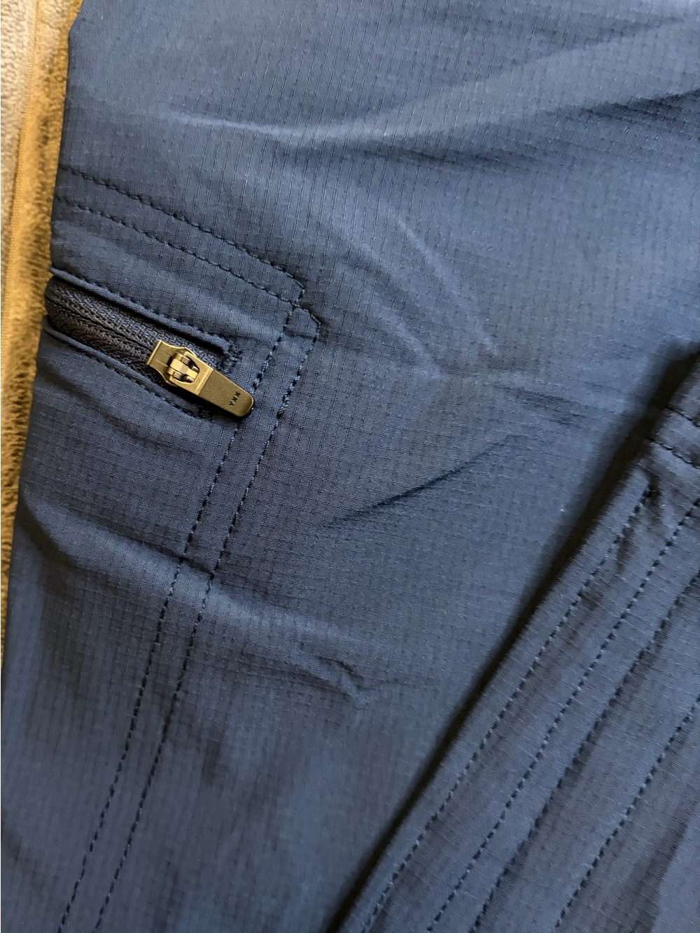 Eddie Bauer Women's Navy Blue Straight-Leg Performance Capris - Picture 7 of 10